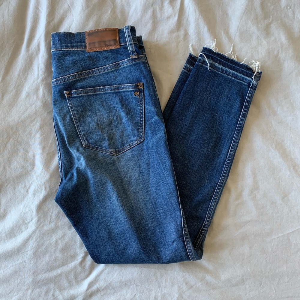 MADEWELL Petite 10” High-Rise Skinny Jeans